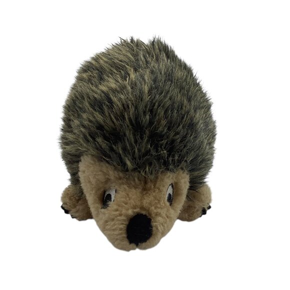 Hedgehog Plush Dog Toy Outward Hound 7” Faux Fur Pet Squeaks - Picture 2 of 5